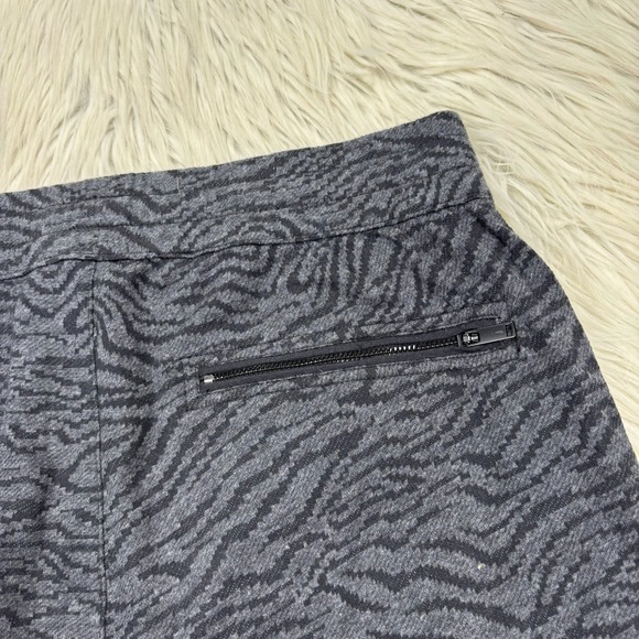 John Varvatos Men's S Black Gray Zebra Jacquard Gary Shorts Knit Pull On Casual - Picture 6 of 6